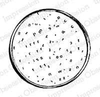 stempel gumowy Impression Obsession - Seth Apter: letter press [D18024]