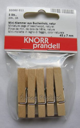 klamerki drewniane - midi [60011]
