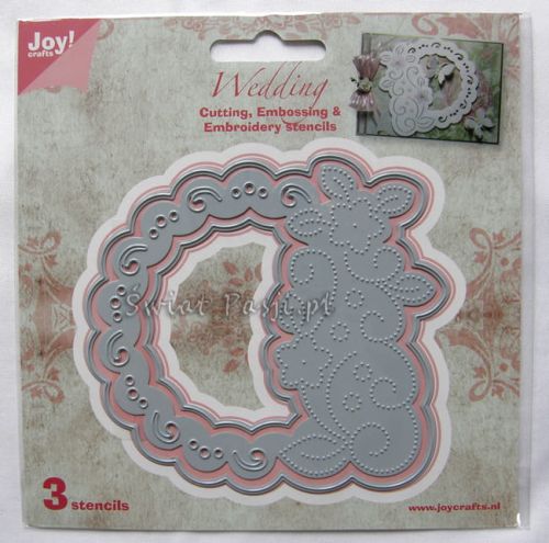 wykrojnik Joy - ramka z kwiatem [6002/1012]
