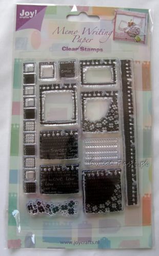 stemple silikonowe Joy Crafts - karteczki memo [6410/0037]