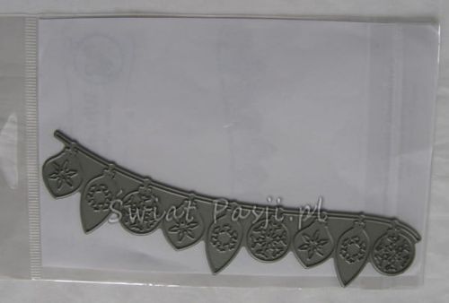 wykrojnik Whimsy Stamps - ornaments border