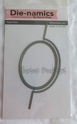 wykrojnik Die-namics - flop card - oval