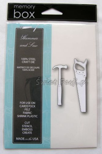 wykrojnik Memory Box - młotek i piła [98987] (Hammer and saw)
