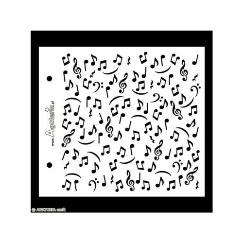 maska / szablon Agateria - nutki