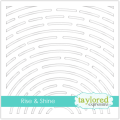 szablon / maska Taylored Expressions - rise & shine