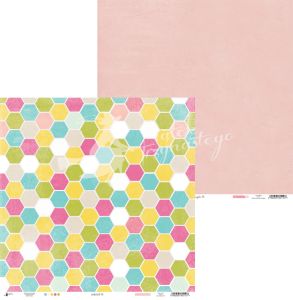 papier scrapbook Piątek trzynastego - mała dziewczynka 05