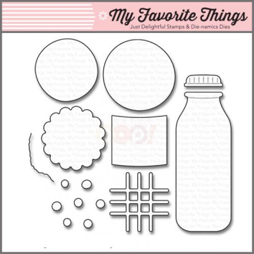 wykrojnik Die-namics - you're the milk to my cookie