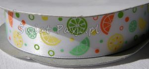 wstążka w cytrusy (22mm)