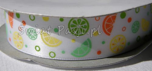 wstążka w cytrusy (22mm)