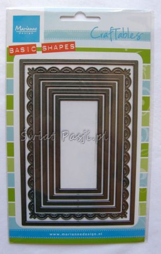 wykrojnik Marianne Design - prostokąty [CR1334]