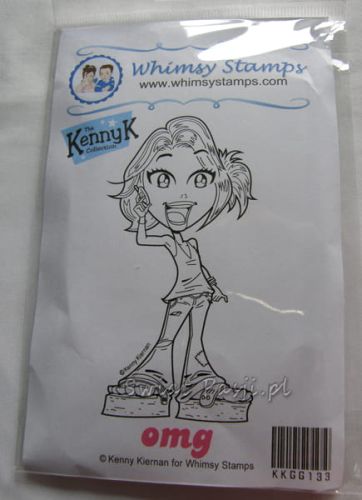stempel gumowy KennyK - OMG
