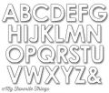 wykrojnik Die-namics - pop-up alphabet [1171]