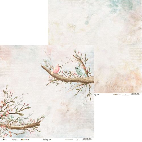 papier scrapbook Piątek trzynastego - awakening 01