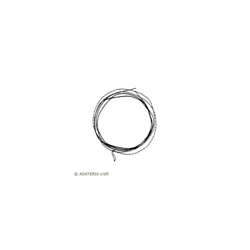 stempel polimerowy - przeszycia okrągłe (koło)