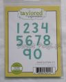wykrojnik Taylored expressions - sweet & simple number's