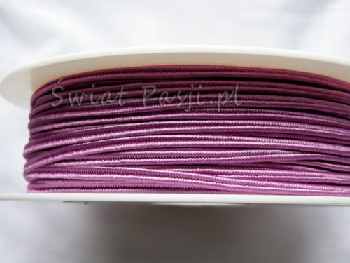 sznurek soutache PEGA - amarantowy
