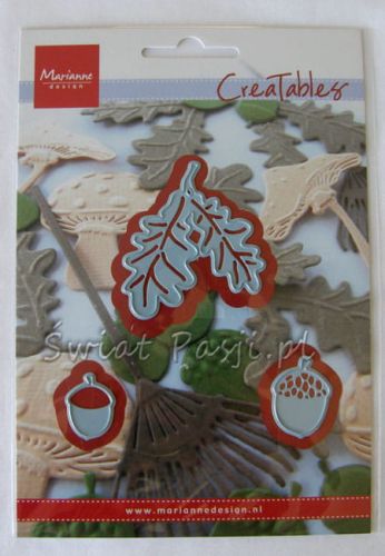 wykrojnik Marianne Design - żołędzie + liście [LR0373]