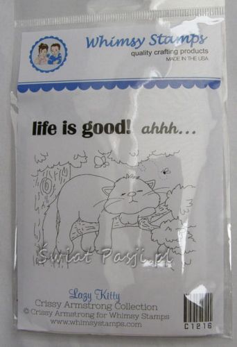 stempel gumowy Crissy Armstrong Collection - lazy kitty