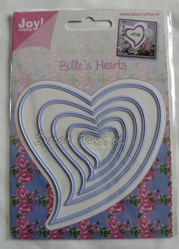 wykrojnik Joy - fantazyjne serca [6002/0343]