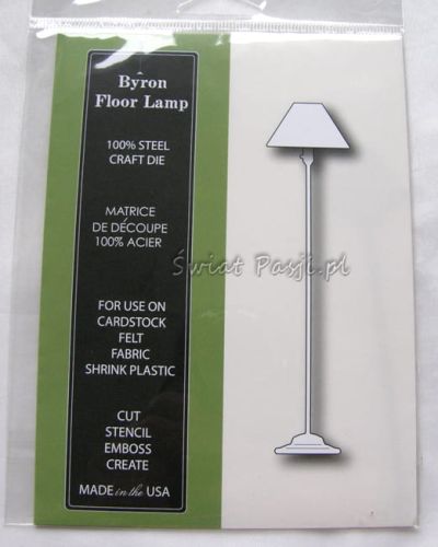 wykrojnik Poppy Stamps - lampa [896] (Byron Floor Lamp)