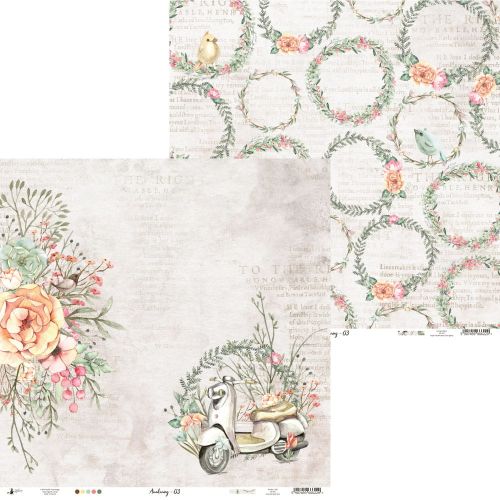 papier scrapbook Piątek trzynastego - awakening 03