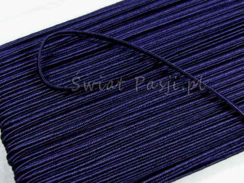 sznurek soutache PEGA - granatowy