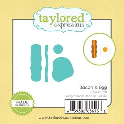 wykrojnik Taylored expressions - bacon & egg