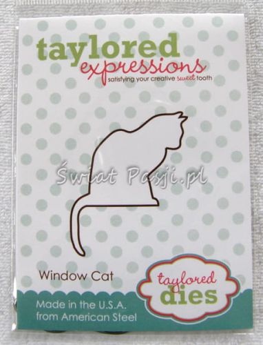 wykrojnik Taylored expressions - window cat