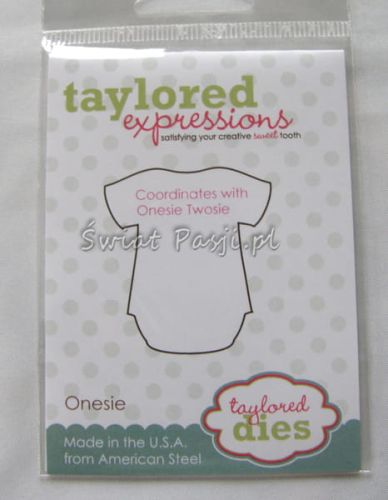 wykrojnik Taylored expressions - onesie