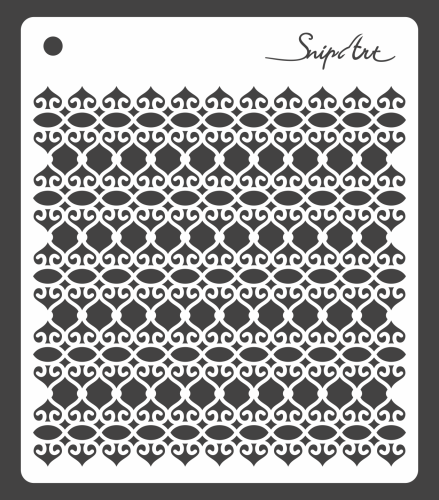 szablon Snip Art - koronka #1