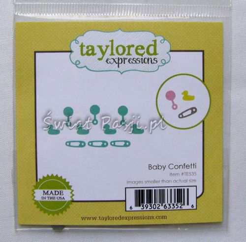 wykrojnik Taylored expressions - baby confetti [TE535]