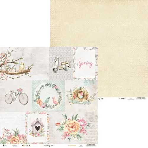 papier scrapbook Piątek trzynastego - awakening 05