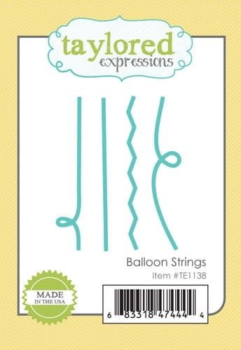 wykrojnik Taylored expressions - balloon strings