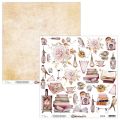papier scrapbook Mintay Papers - dear diary - arkusz z elementami
