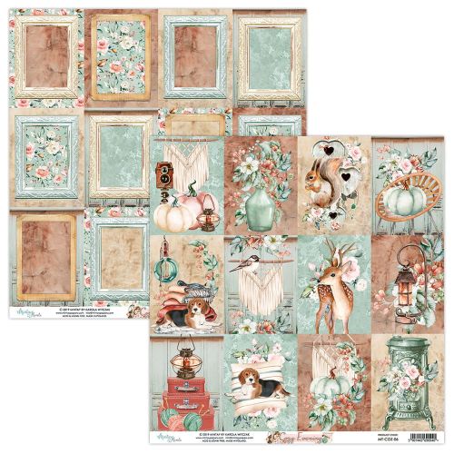 papier scrapbook Mintay Papers - cozy evening 06