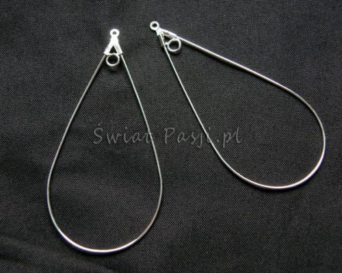 zawieszka gładka duża - łezka