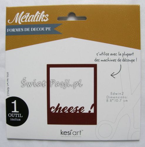 wykrojnik Metaliks - ramka cheese (polaroid) [OD-050]