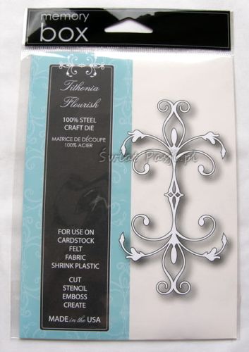 wykrojnik Memory Box - ornament [98775] (Tithonia Flourish)
