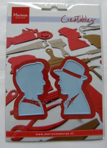 wykrojnik Marianne Design - męskie sylwetki [LR0289]