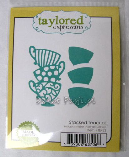 wykrojnik Taylored expressions - stacked teacups