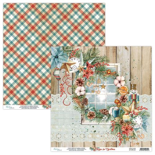 papier scrapbook Mintay Papers - home for christmas 01