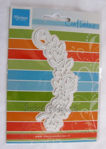 wykrojnik Marianne Design - border florystyczny [CR1216]