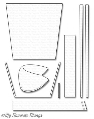 wykrojnik Die-namics - chinese takeout
