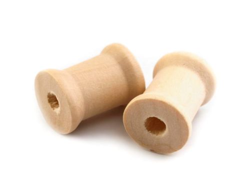 drewniana mini szpulka 15 x 19 mm