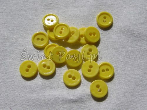 guziczki - jasno żółte