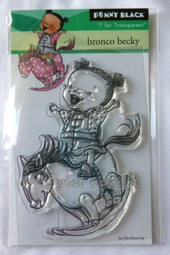 stempel silikonowy Penny Black - bronco Becky [30-364]