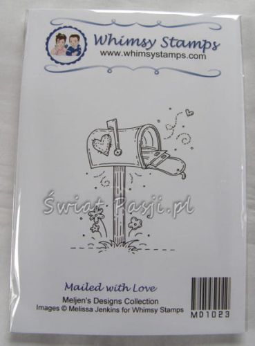 stempel gumowy Meljen's Designs - mailed with love