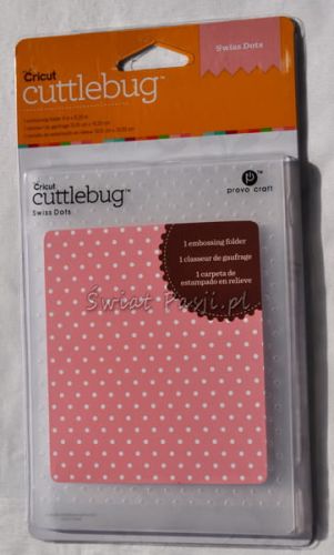płytka / folder do embossingu - swiss dots [37-1604]