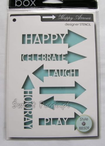 maska Memory Box - happy arrows [88509] (Happy Arrows)