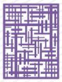 wykrojnik Impression Obsession - geometric lines background [449-YY]